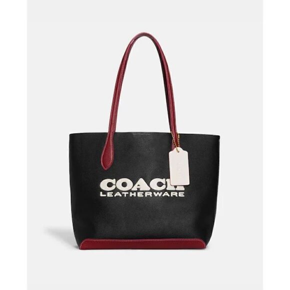 🔥NWT! Coach CE734 Kia Tote Handbag Colorblock Msrp:$250.00 - Picture 2 of 10